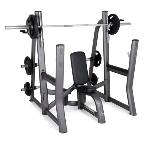 850H Olympic Vertical Bench Press (with disc storage)