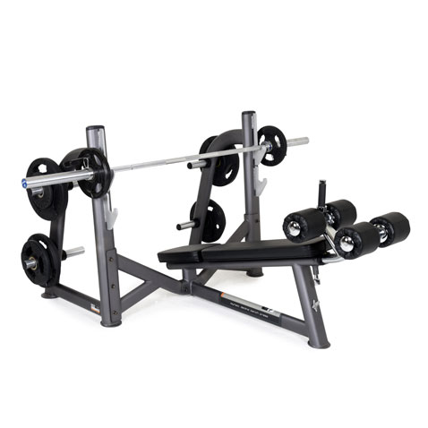 860H Olympic Decline Bench Press (with disc storage)